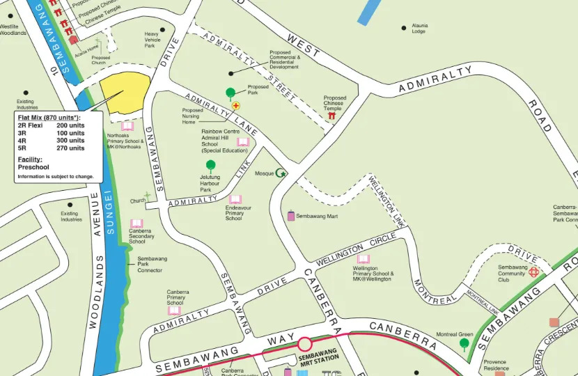 Sembawang BTO at Admiralty Street