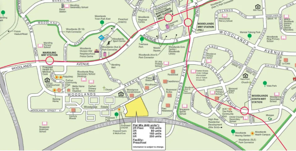 Woodlands BTO at Woodgrove Avenue