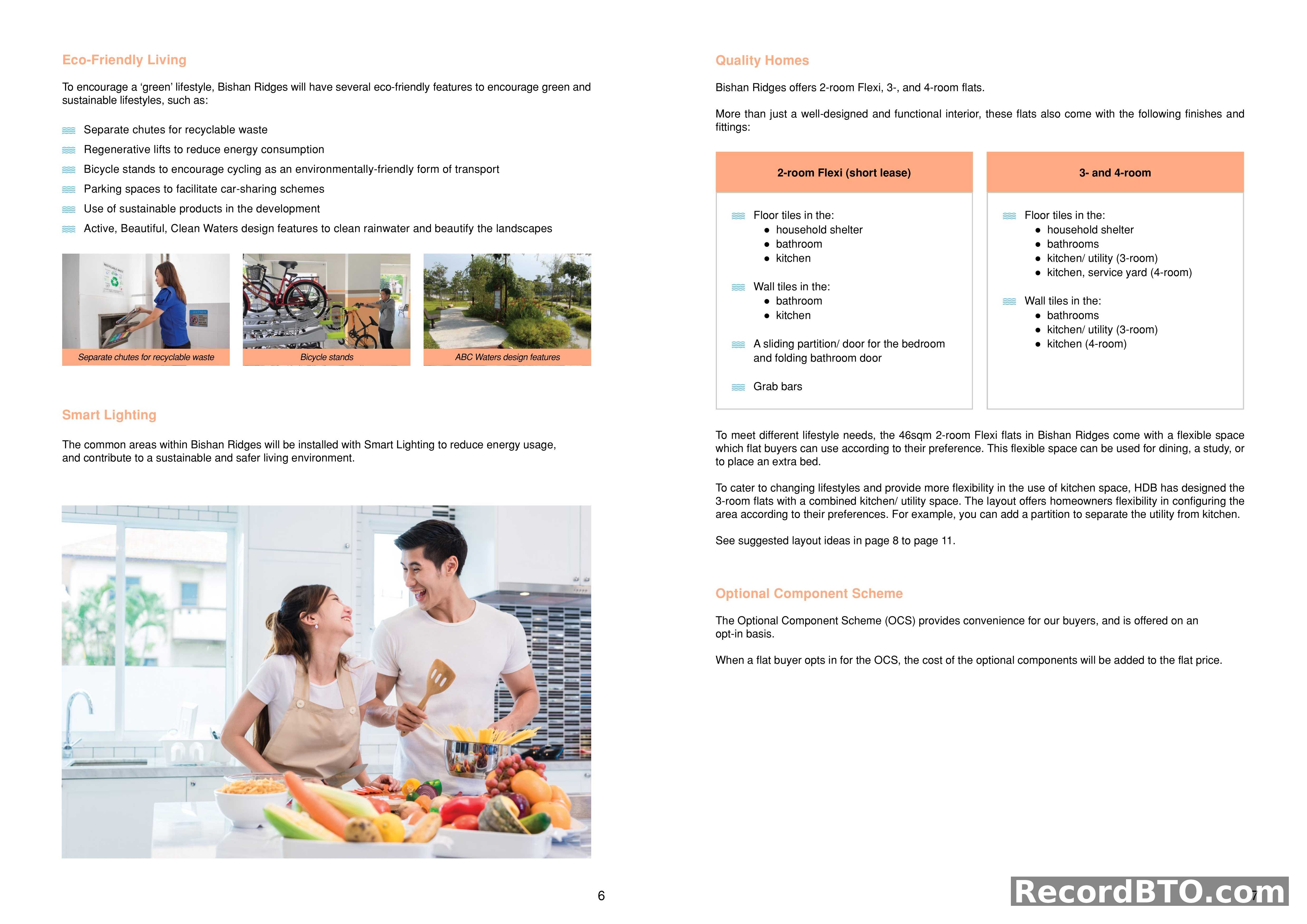 HDB BTO Features, Finishes, and Schemes