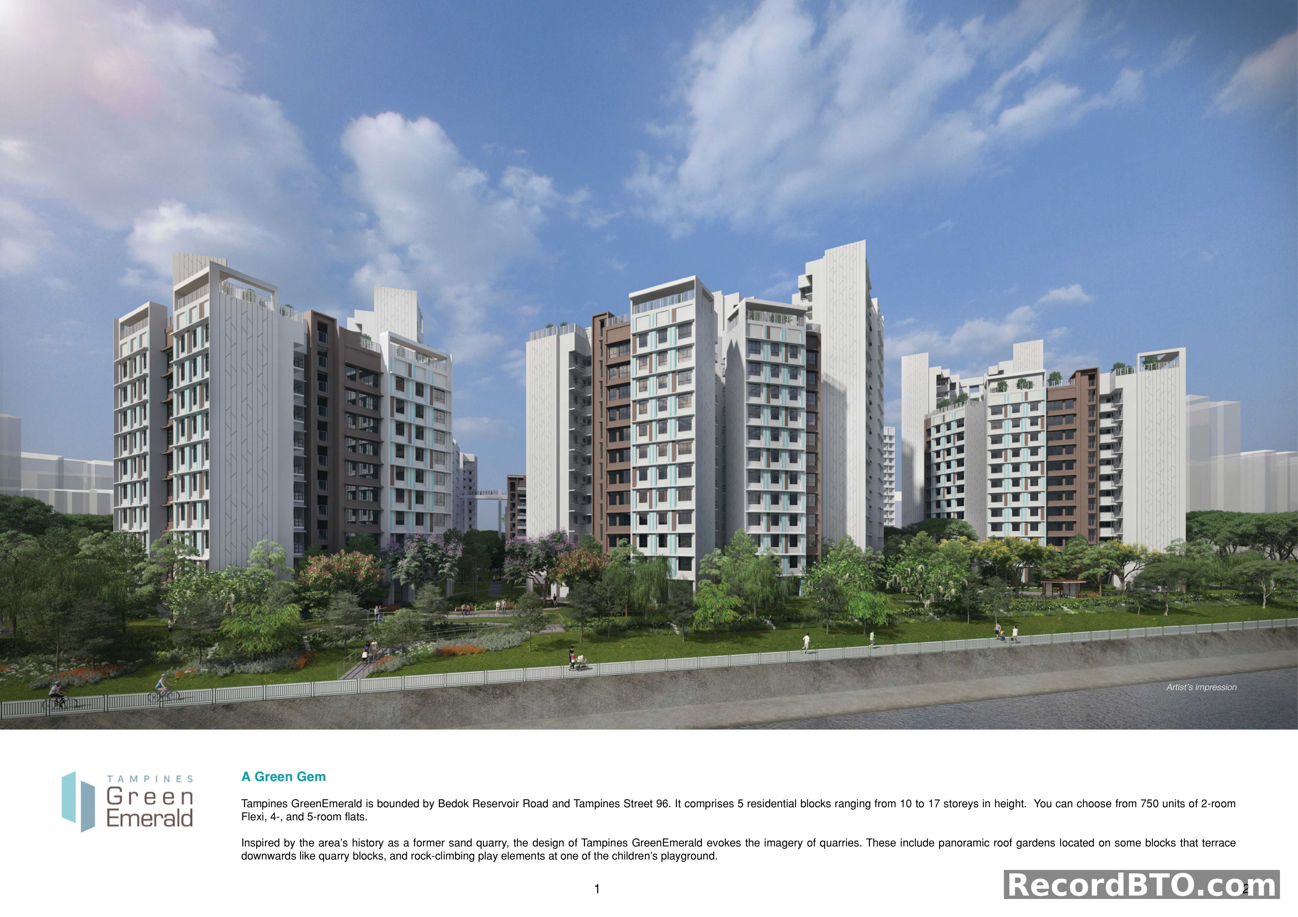 HDB BTO Project: Artist's Impression & Overview