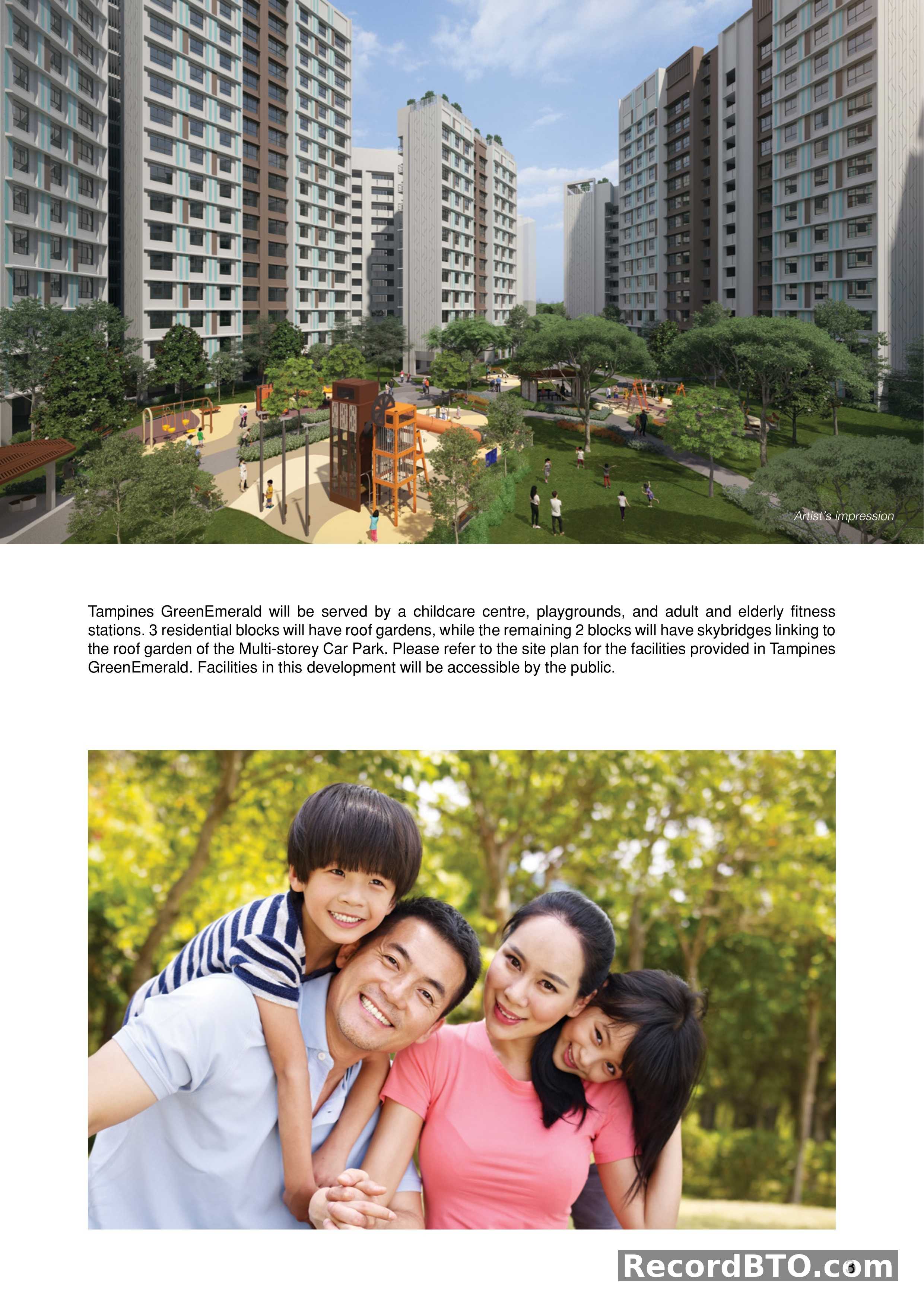 Artist's Impression and Development Facilities Overview