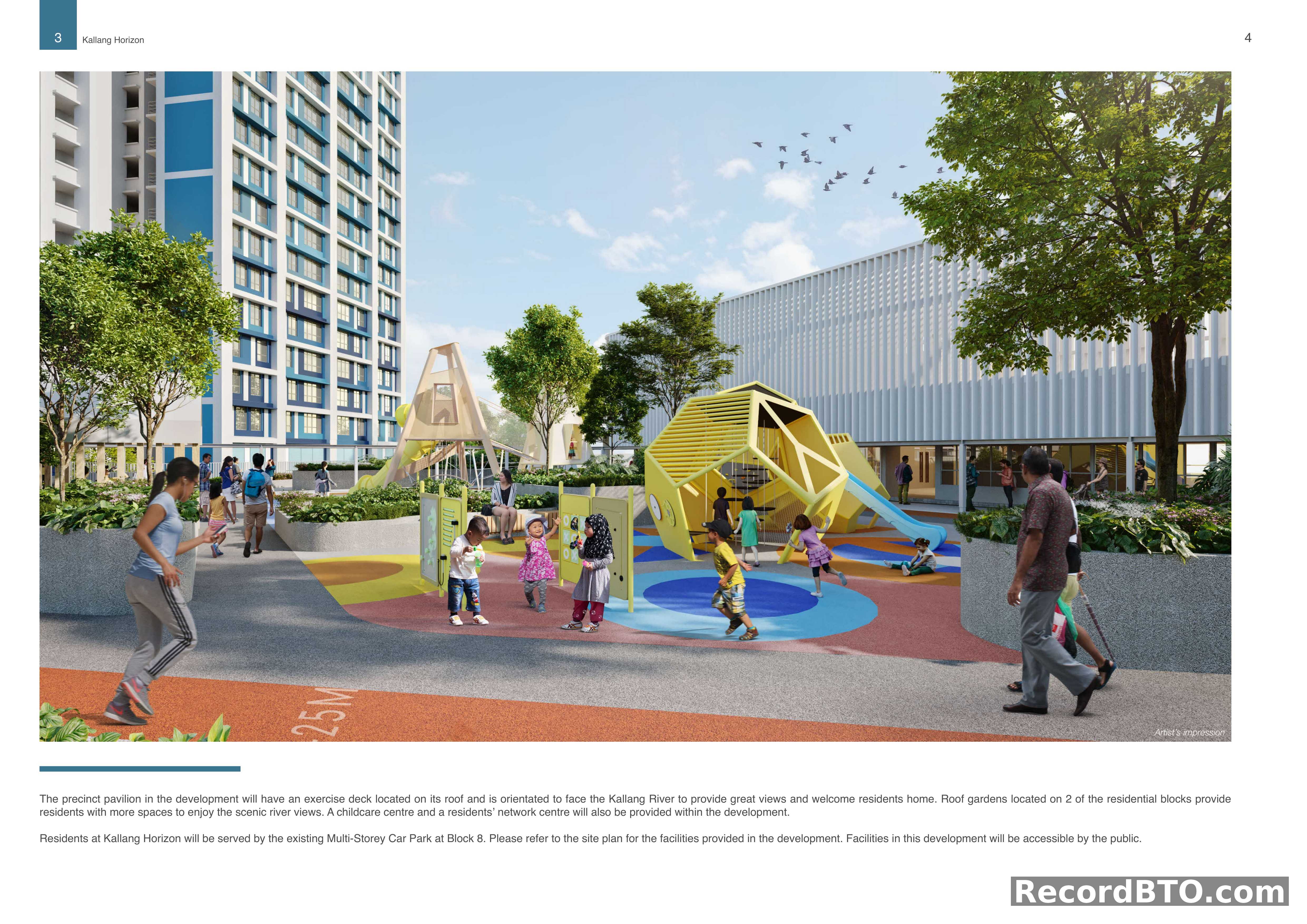 Artist's Impression: Community Playground & Amenities