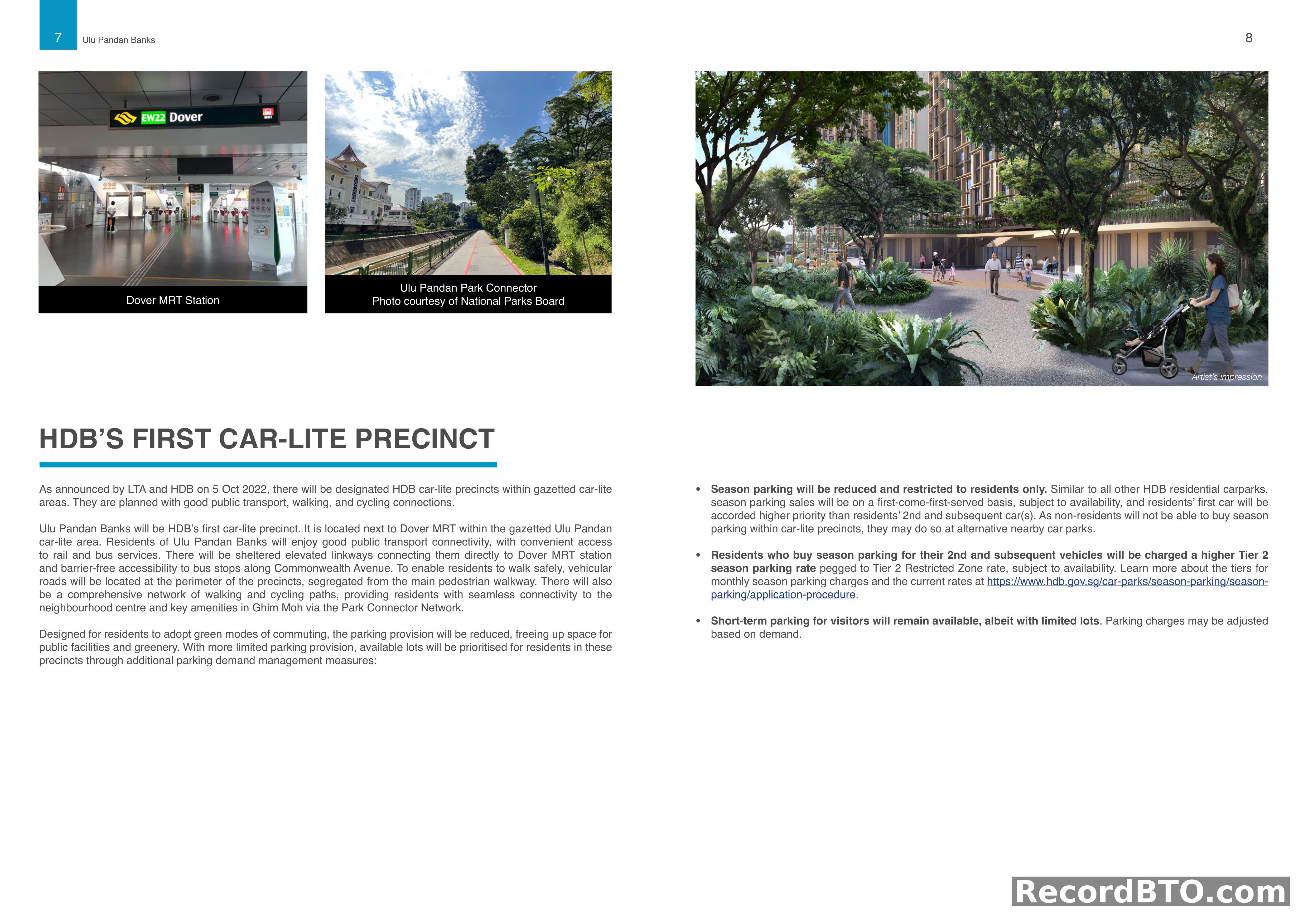 Car-Lite Precinct Concept and Parking Policies