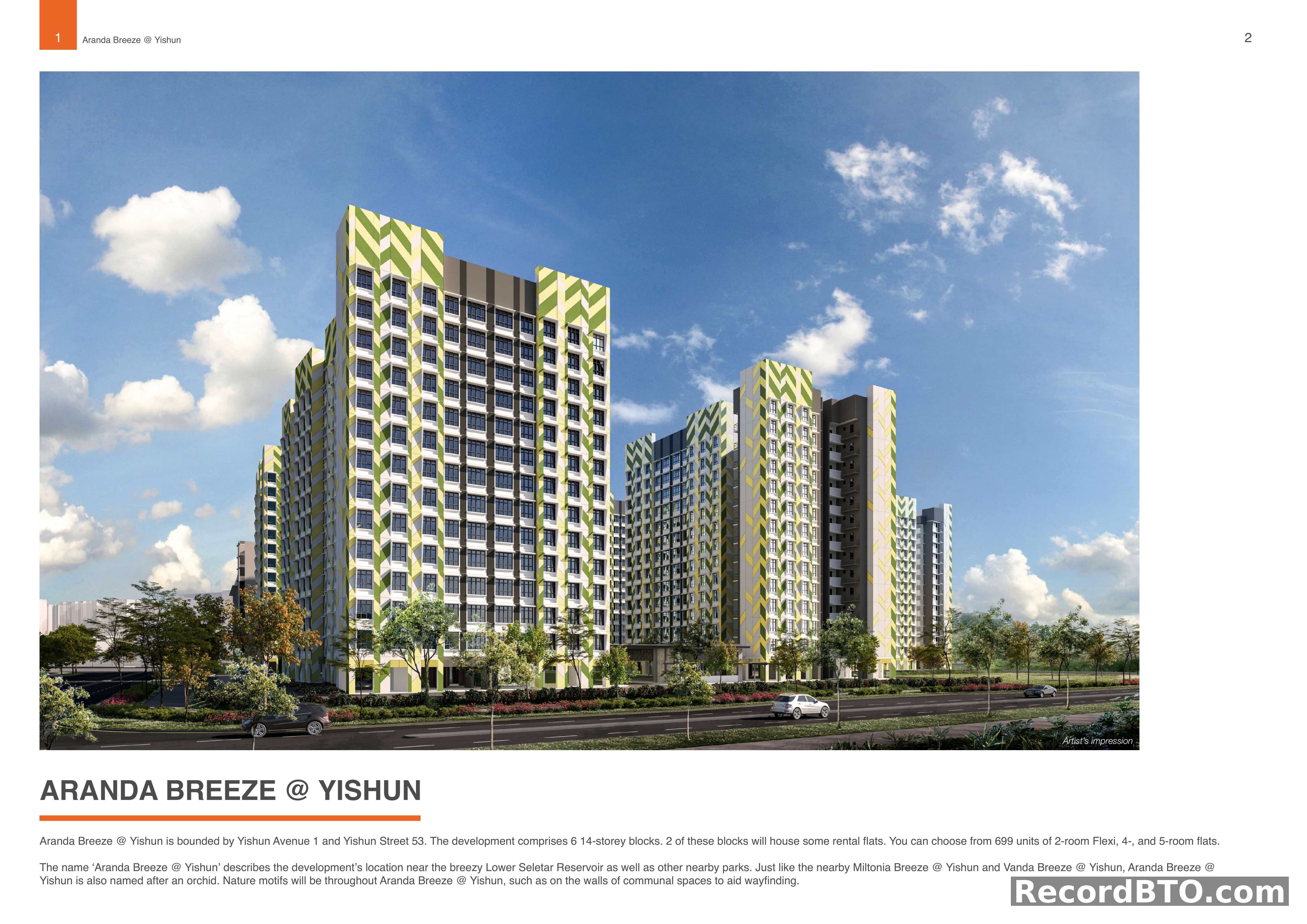 HDB BTO Development: Artist's Impression and Project Overview