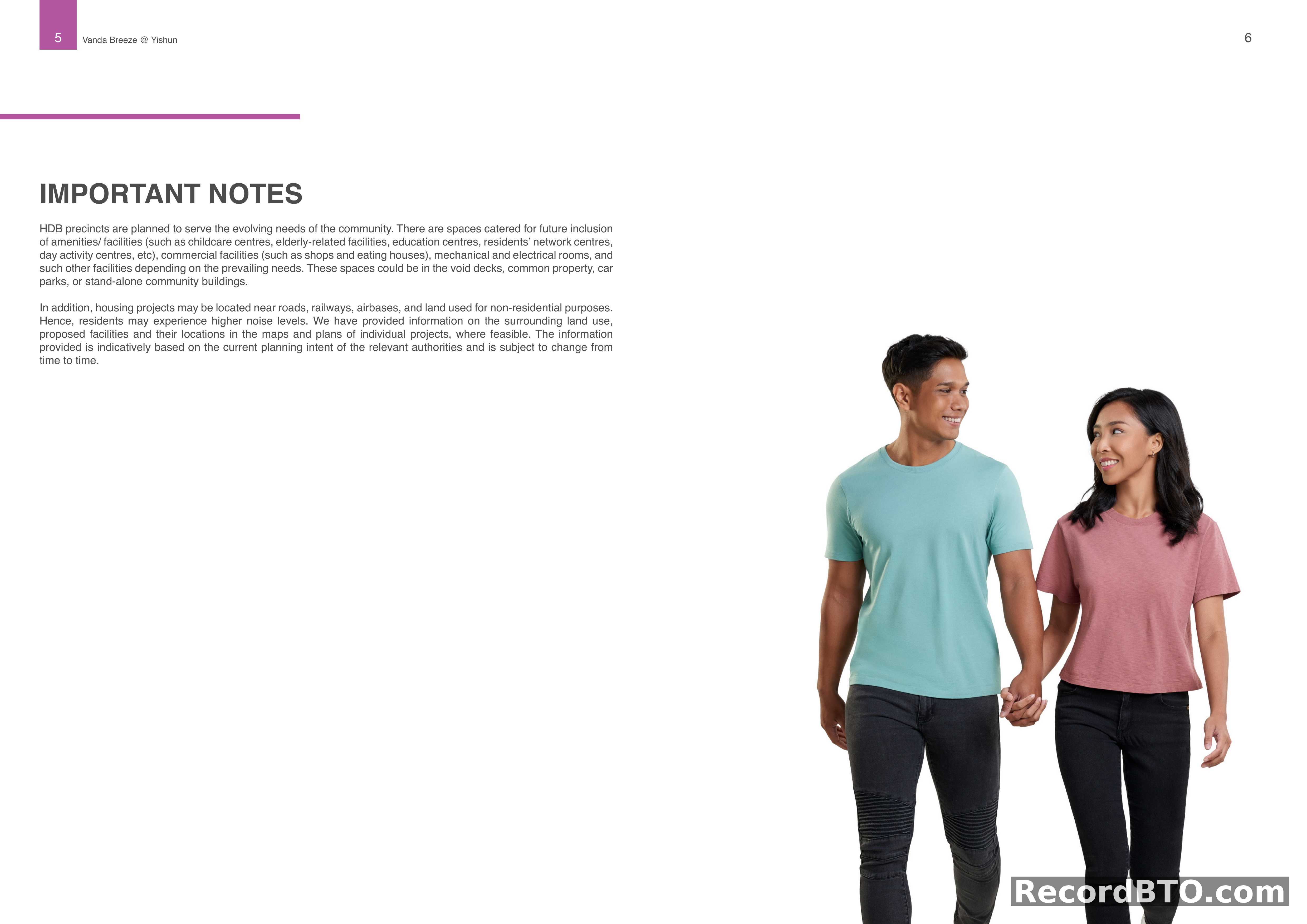 Important Notes on HDB Precinct Amenities and Noise Levels