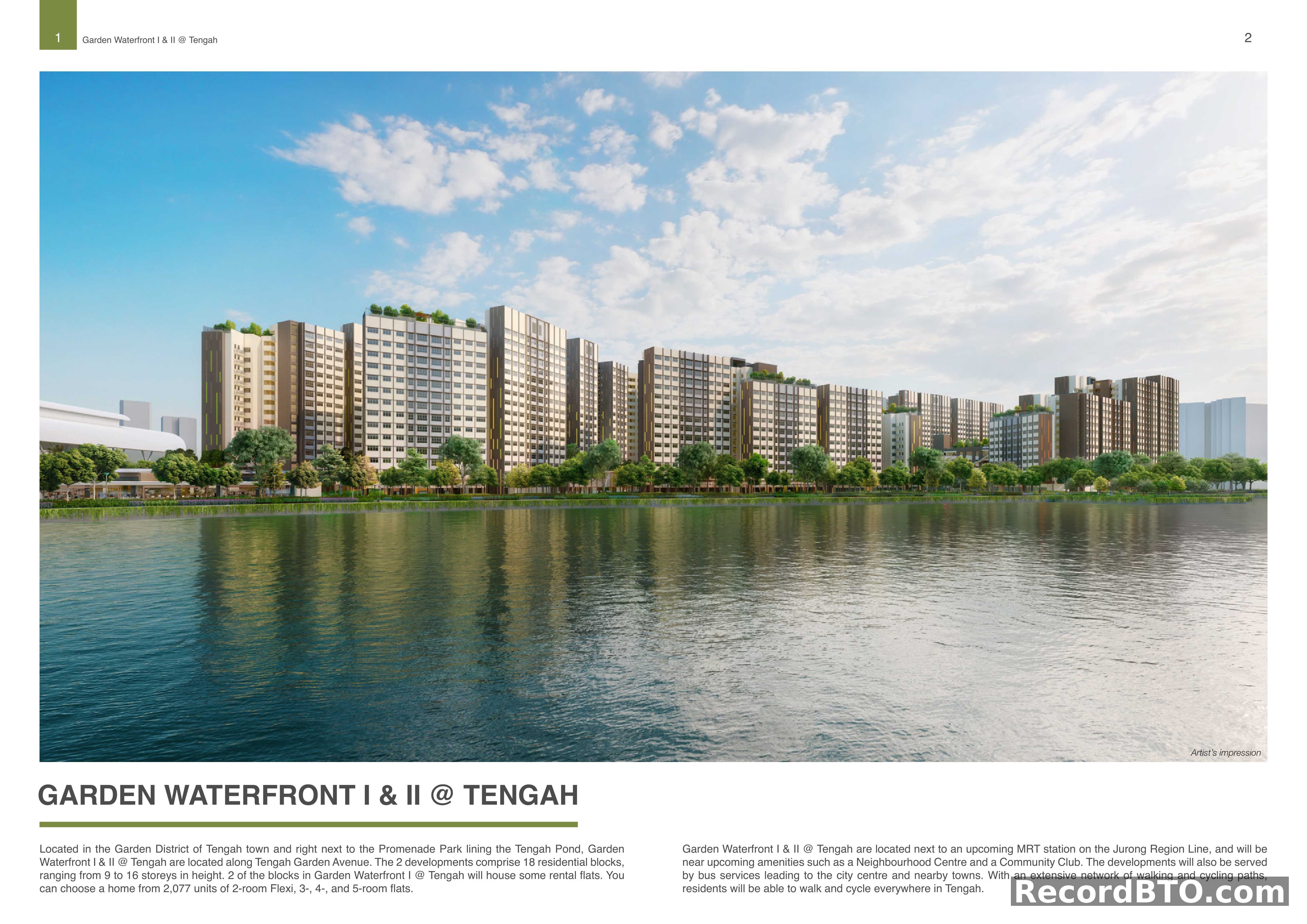 Tengah Residential Project Overview and Artist's Impression