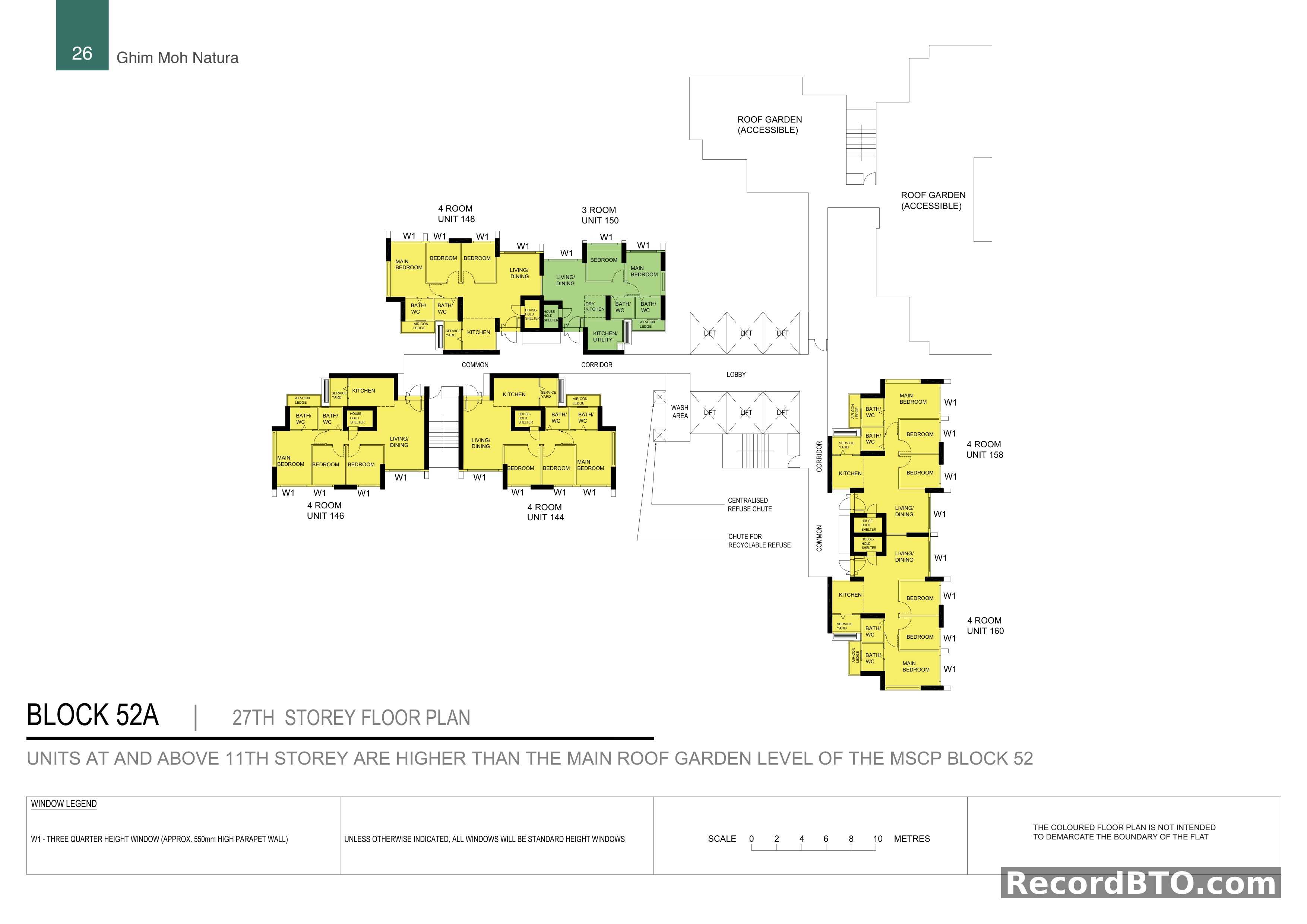 Block 52A: 27th Storey Floor Plan